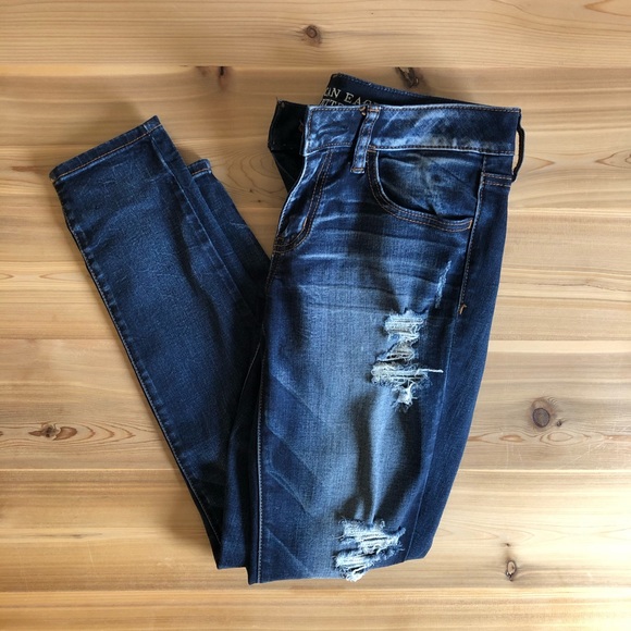 American Eagle Outfitters Denim - American Eagle Jeans Jegging Ankle Super Stretch
